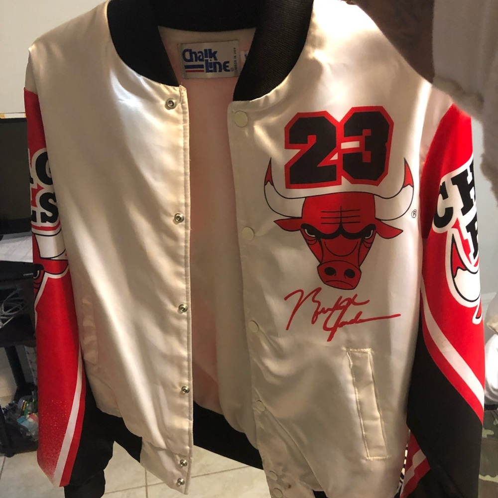 Authentic Michael Jordan bomber jacket